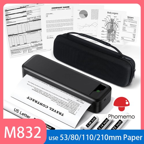 Phomemo m832 desktop - phomemo, portable