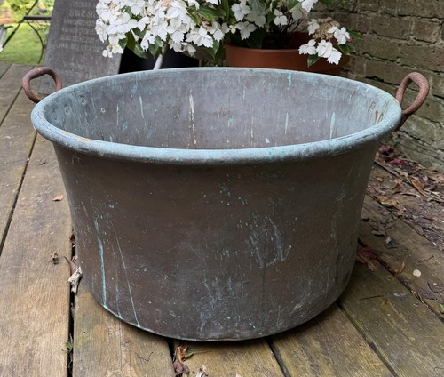 Large antique french copper - large,
