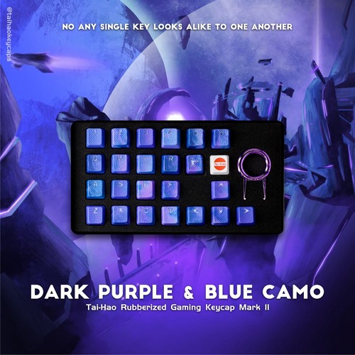 Tai hao backlit rubber gaming - rubber,