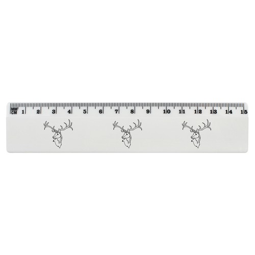 Stag head white - 'stag, head'