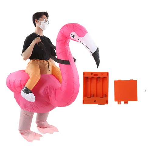 Adult inflatable flamingo - adult,