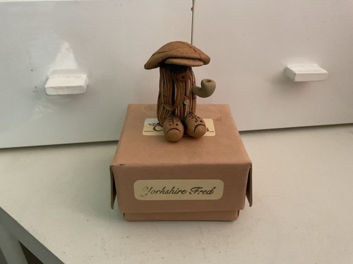 Miniature pottery figurine - pottery,