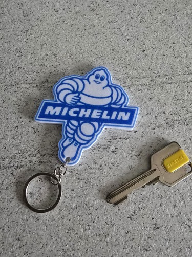 Michelin man keyring - michelin, 3d