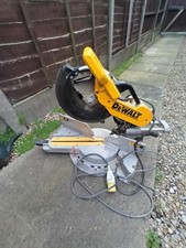 Dewalt dw718XPS 305mm double bevel compound sliding mitre saw 110v