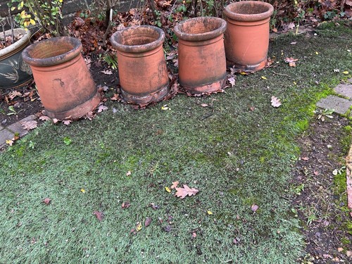 Terracotta chimney pots 32mm - pots,