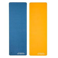 TPE Exercise Yoga Mat 6mm Non Slip Fitness Pilates Workout Mat for Men Women