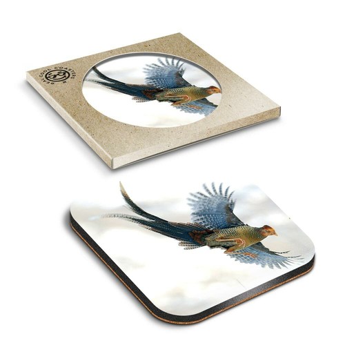 Boxed square coasters - 1,