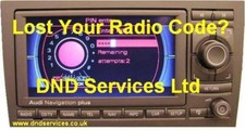 Audi Radio CD Code Decode
