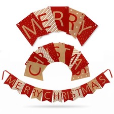 Merry Christmas Xmas Bunting