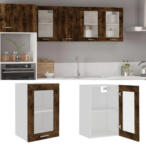 Modern hanging glass cabinet - hanging,