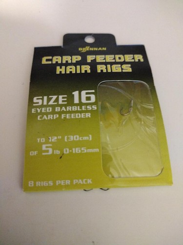 Drennan carp feeder hair rigs - carp,