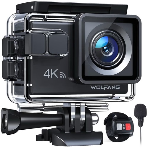 Wolfang action camera - 4k, 20mp