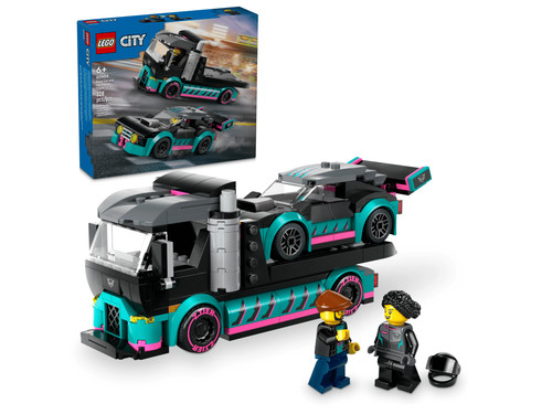 Lego city race car and - car,