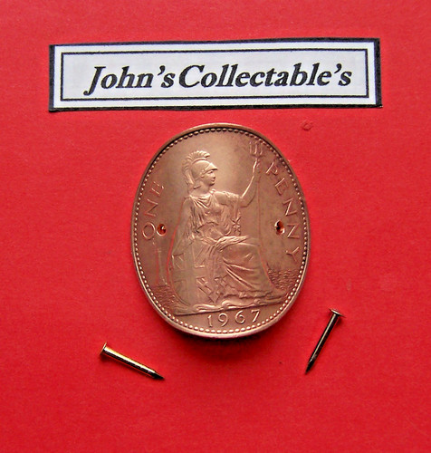 Vintage 1967 old english - english, penny