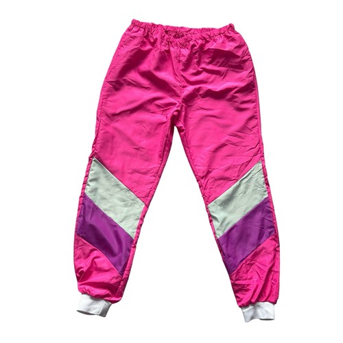 Vintage 80s shell suit bottoms - shell,
