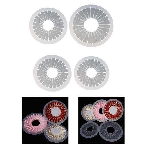 2pcs ribbon flower making - flower, tool