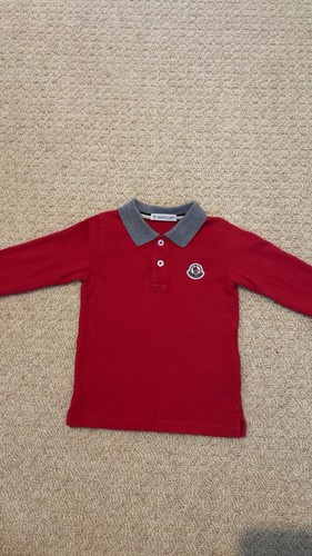 Genuine boys red moncler - genuine, polo
