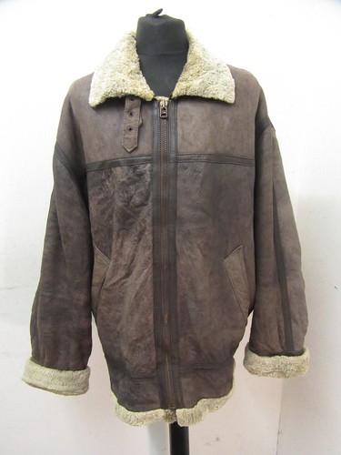 Vintage sheepskin leather - vintage, b-3