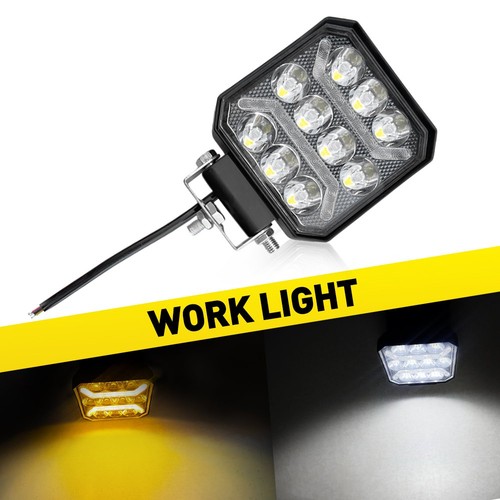1pcs inch amber white led - inch,