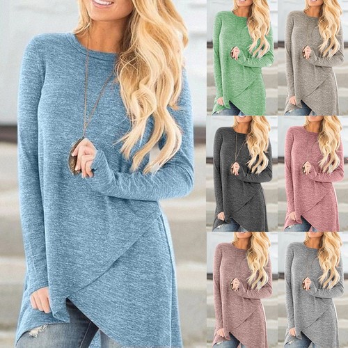 Womens plain long - plain, sleeve
