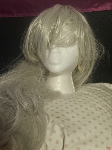Women long wavy silver gray - women's,