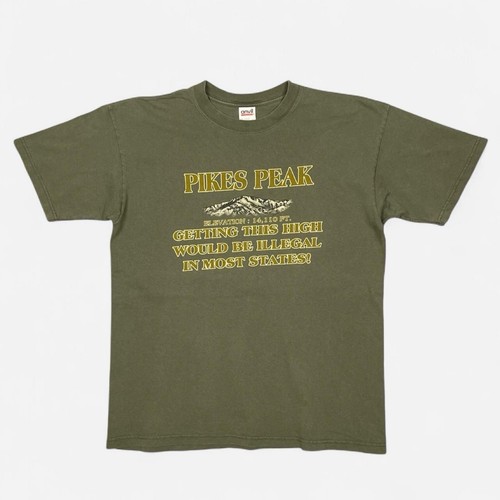 Anvil pikes peak shirt l - t,