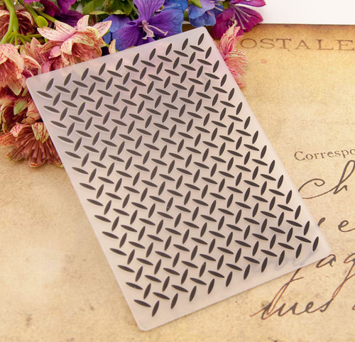 Plastic embossing folder - plastic,