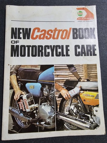 Castrol book motorcycle - of,