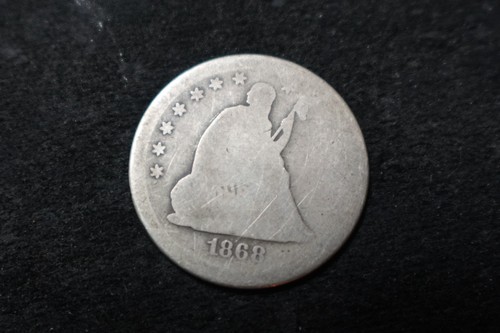 1868 dated seated liberty - 1868-s,