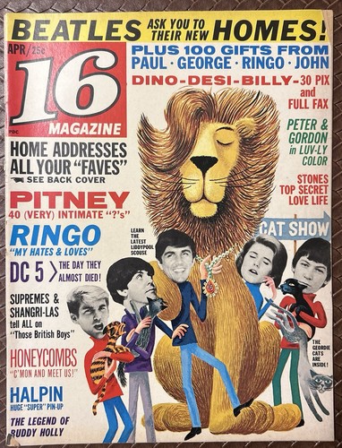 1965 magazine april beatles - magazine,