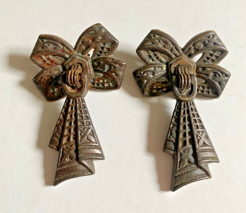 Pair vintage art deco - x2,