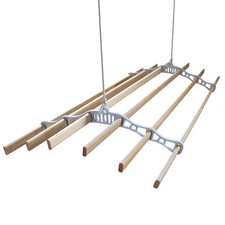 1.4m White Clothes Airer Dryer