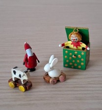 Dollshouse Miniature 1/12 Scale Vintage Wooden Toys, Jack in a Box for Toy Shop