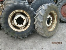 For Ford 8240, 8340 Early Type Axle Pair 16.9 R28 Wheels & Tyres