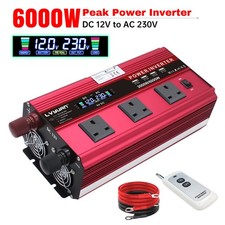 3000W 6000W Power Inverter 12V