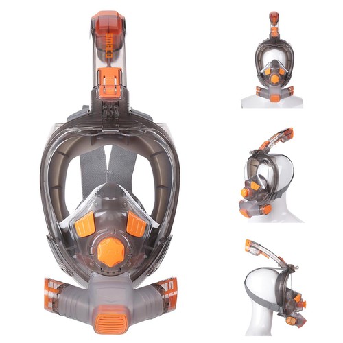 Full face scuba diving snorkel - full,