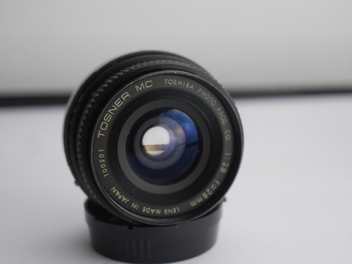 Toshiba lens canon fd 28mm - toshiba,