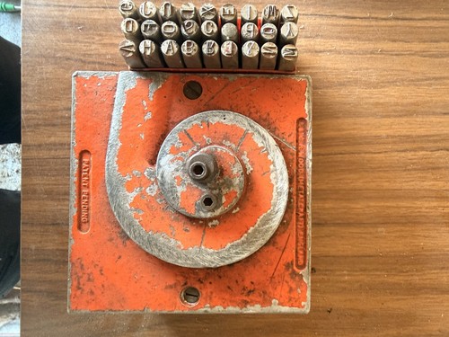 Metal work scroll former and - work,