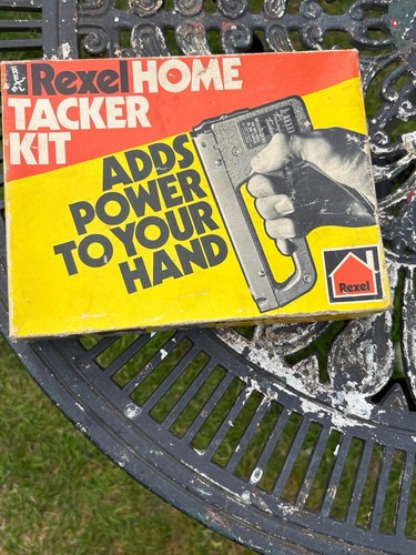 Vintage rexel home tacker kit - home,