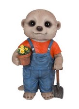 Gardener Baby Meerkat Ornament