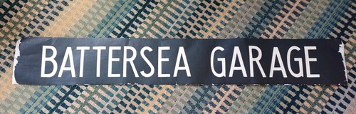 Vintage london bus destination - london,