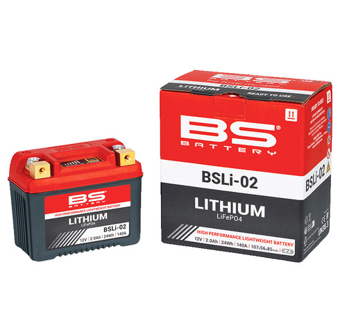 Lithium battery bsli 02 - bs, bsli-02
