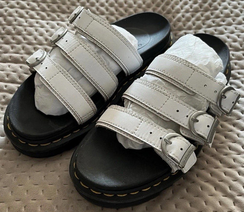 Martens slide white - dr.,