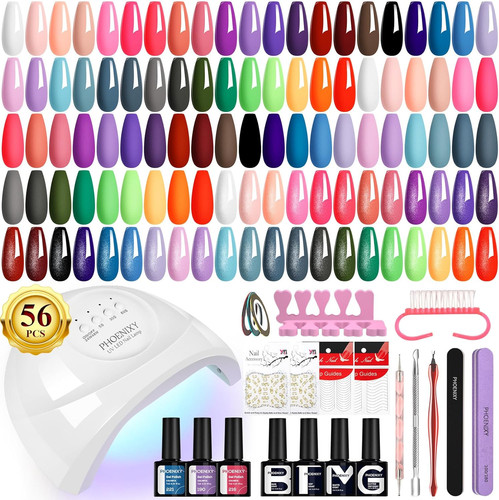 Gel nail kit colours - nail,