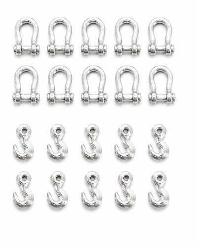 Model truck tow - model, hooks