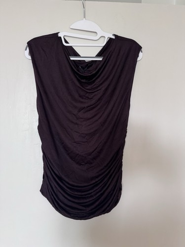 Massimo dutti burgundy top - massimo,