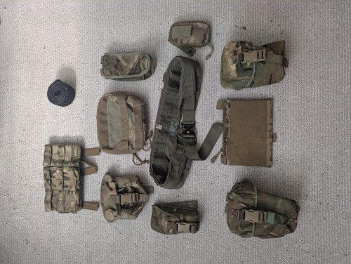 Military belt kit - military, pouches