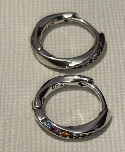 925 sterling silver - sterling, hinged