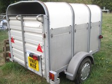Livestock trailer Ifor Williams P6e with gates and roof ideal for sheep