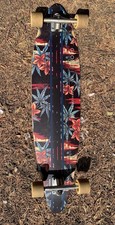 Globe Australia Longboard 41 Inches Vintage Floral Grip, Cruiser Style